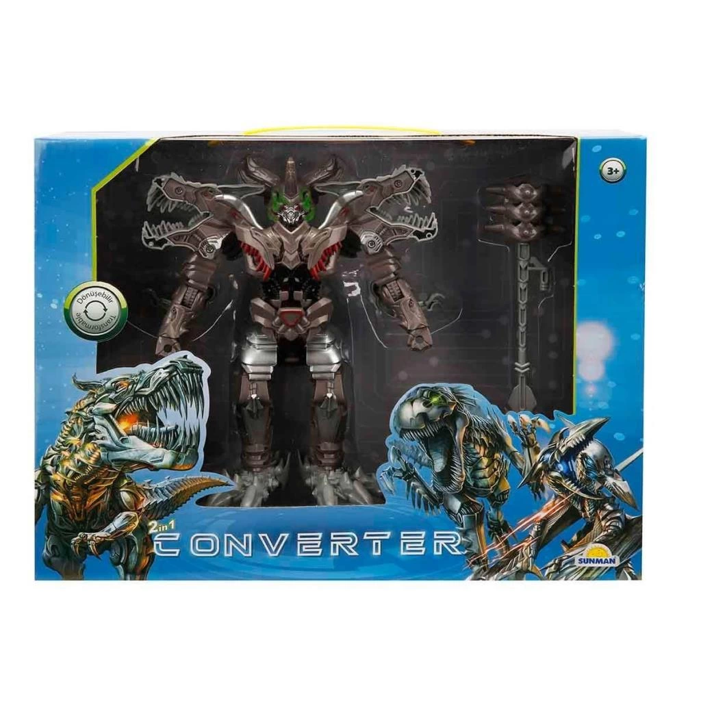 002688 Dönüşebilen Robot Dinozor - Görsel 2