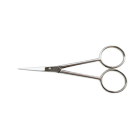 009-400 Ayrık Saplı Nakış Makası No: 4 İnç / 10,16 Cm - Nikel Kaplama