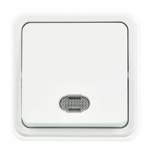 Günsan Misya Beyaz Işıklı Anahtar