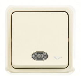 Günsan Fantasy Krem Işıklı Liht Anahtar