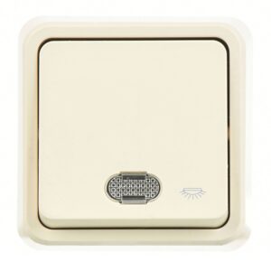 Günsan Fantasy Krem Işıklı Liht Anahtar