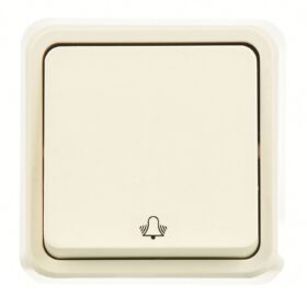 Günsan Fantasy Krem Vidalı Zil Butonu -