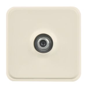 Günsan Fantasy Krem Tekli Uydu Prizi F Konnektörlü (Geçişli-Sonlu)