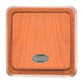 Günsan Fantasy Meşe Işıklı Anahtar