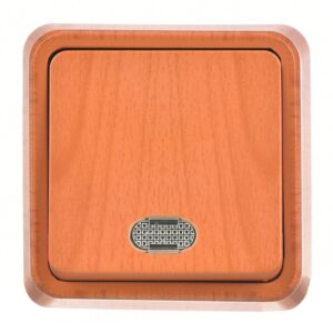 Günsan Fantasy Meşe Işıklı Anahtar