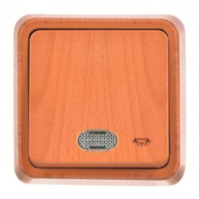 Günsan Fantasy Meşe Işıklı Liht Anahtar