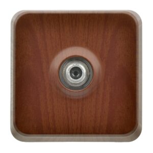 Günsan Fantasy Ceviz Tekli Uydu Prizi F Konnektörlü (Geçişli-Sonlu)