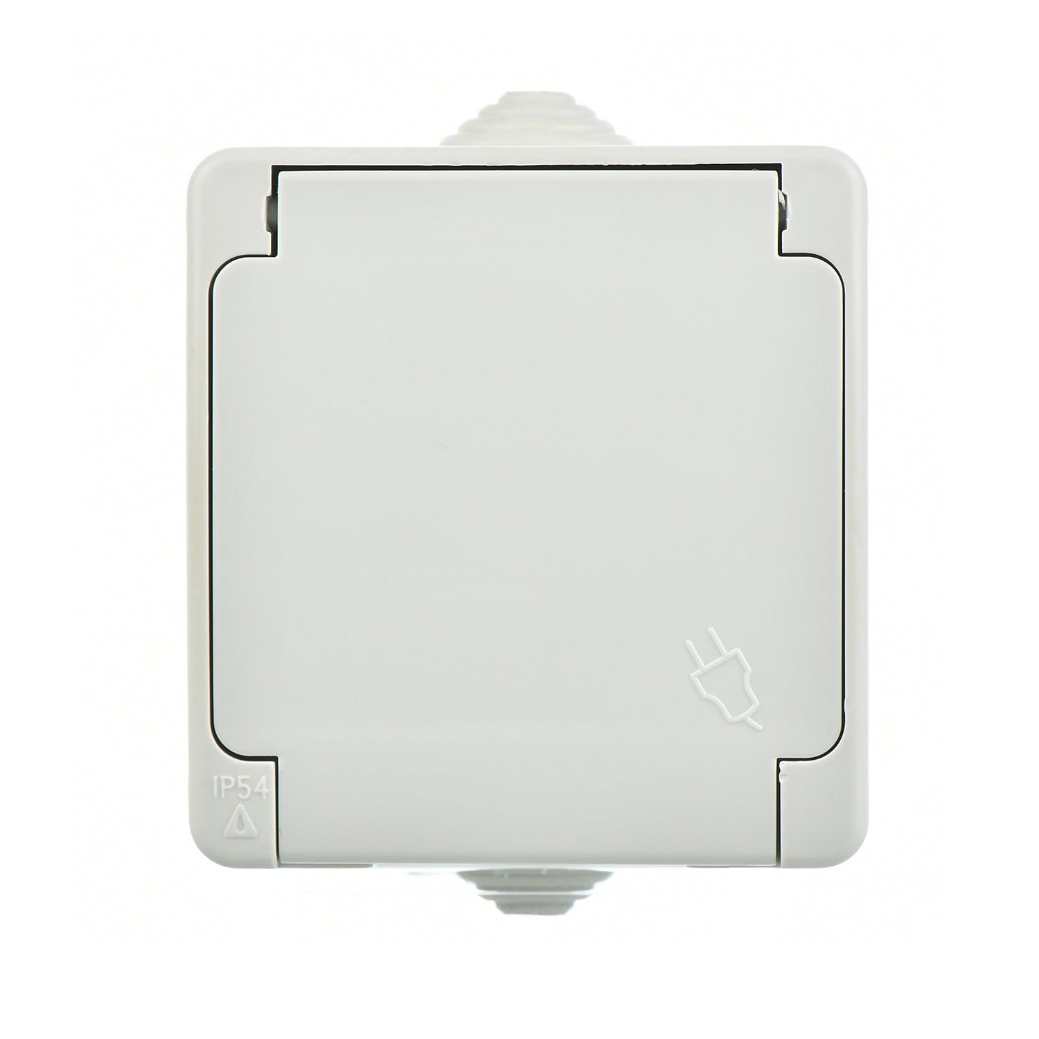 Günsan Nemliyer Beyaz Kapaklı Topraklı Priz - Görsel 3