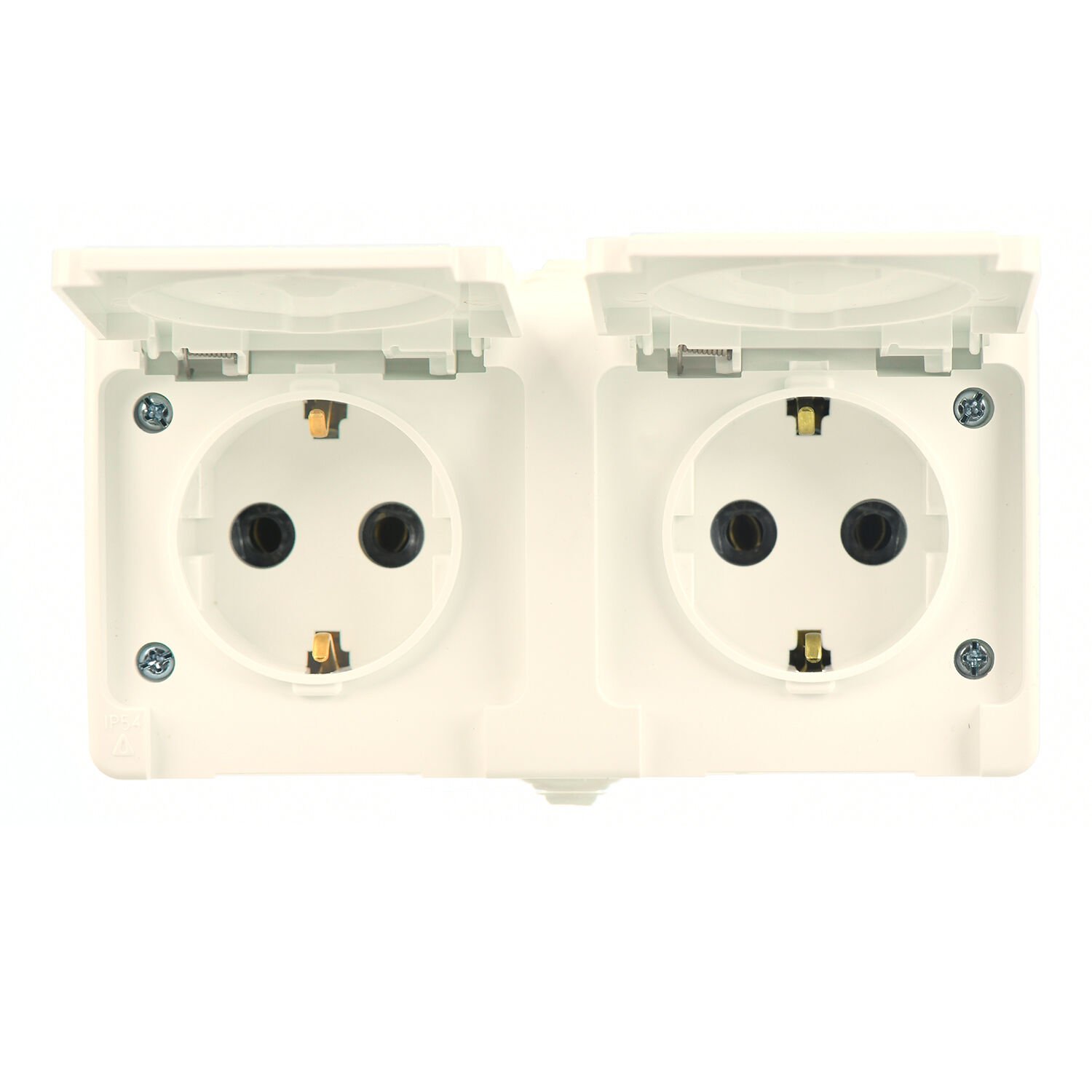 Günsan Fantasy Krem Kapaklı İkili Grup Priz (Topraklı Priz + Topraklı Priz)