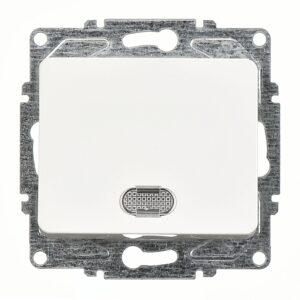 Günsan Fantasy Beyaz Işıklı Anahtar Mekanizma