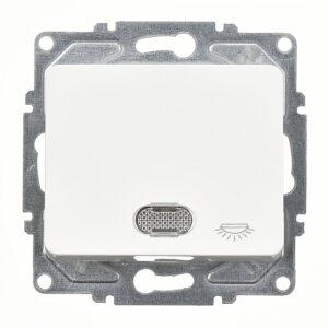 Günsan Fantasy Beyaz Işıklı Liht Anahtar