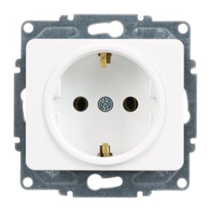 Günsan Fantasy Beyaz Topraklı Priz Mekanizma