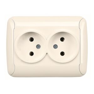 Günsan Misya Krem İkili Priz