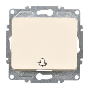 Günsan Fantasy Krem Vidalı Zil Butonu Mekanizma