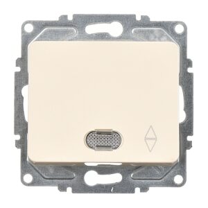 Günsan Fantasy Krem Işıklı Vavien Anahtar Mekanizma