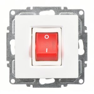 Günsan Visage Beyaz Vidalı Boiler Anahtar