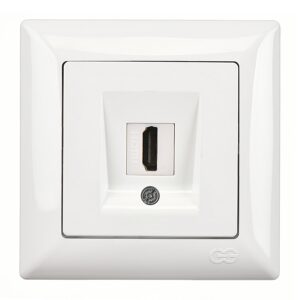 Günsan Visage Beyaz HDMI Prizi