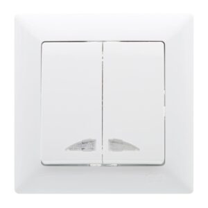 Günsan Visage Beyaz Işıklı Komütatör (klipsli)