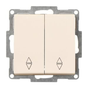 Günsan Visage Krem Vidalı Komütatör Vavien Anahtar - 10AX 250V