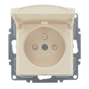 Günsan Visage Krem Çocuk Korumalı Kapaklı UPS Priz - Vidalı