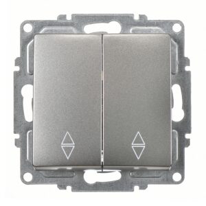 Günsan Visage Füme Vidalı Komütatör Vavien Anahtar - 10AX 250V