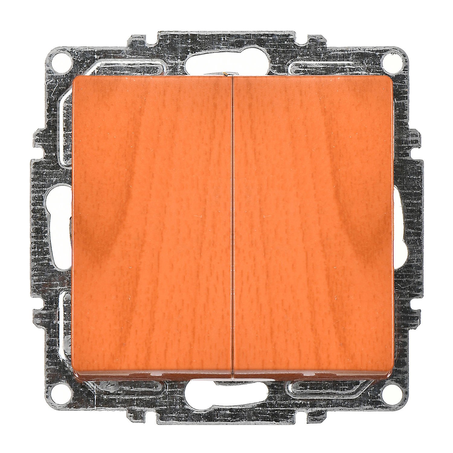 Günsan Visage Meşe Vidalı Komütatör Anahtar - 10AX 250V