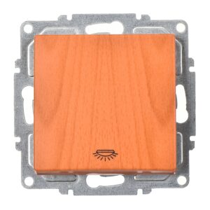 Günsan Visage Meşe Vidalı Liht Anahtar - 10AX 250V