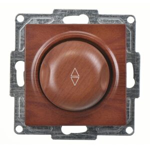 Günsan Visage Ceviz Vidalı Vavien Anahtar Dimmer - 600VA 230V