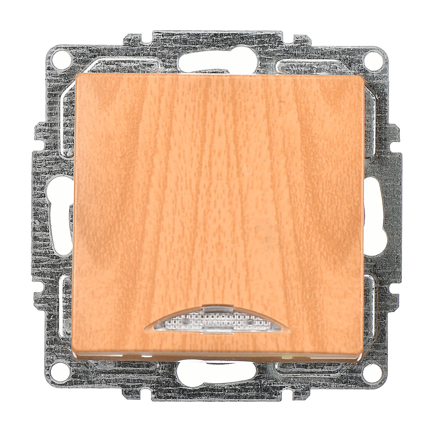 Günsan Visage Akçaağaç Klipsli Işıklı Anahtar