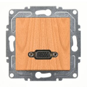 Günsan Visage Vidalı Akçaağaç VGA Prizi