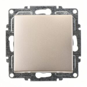 Günsan Visage Anahtar Metalik Bej Klipsli Anahtar - 10AX 250V