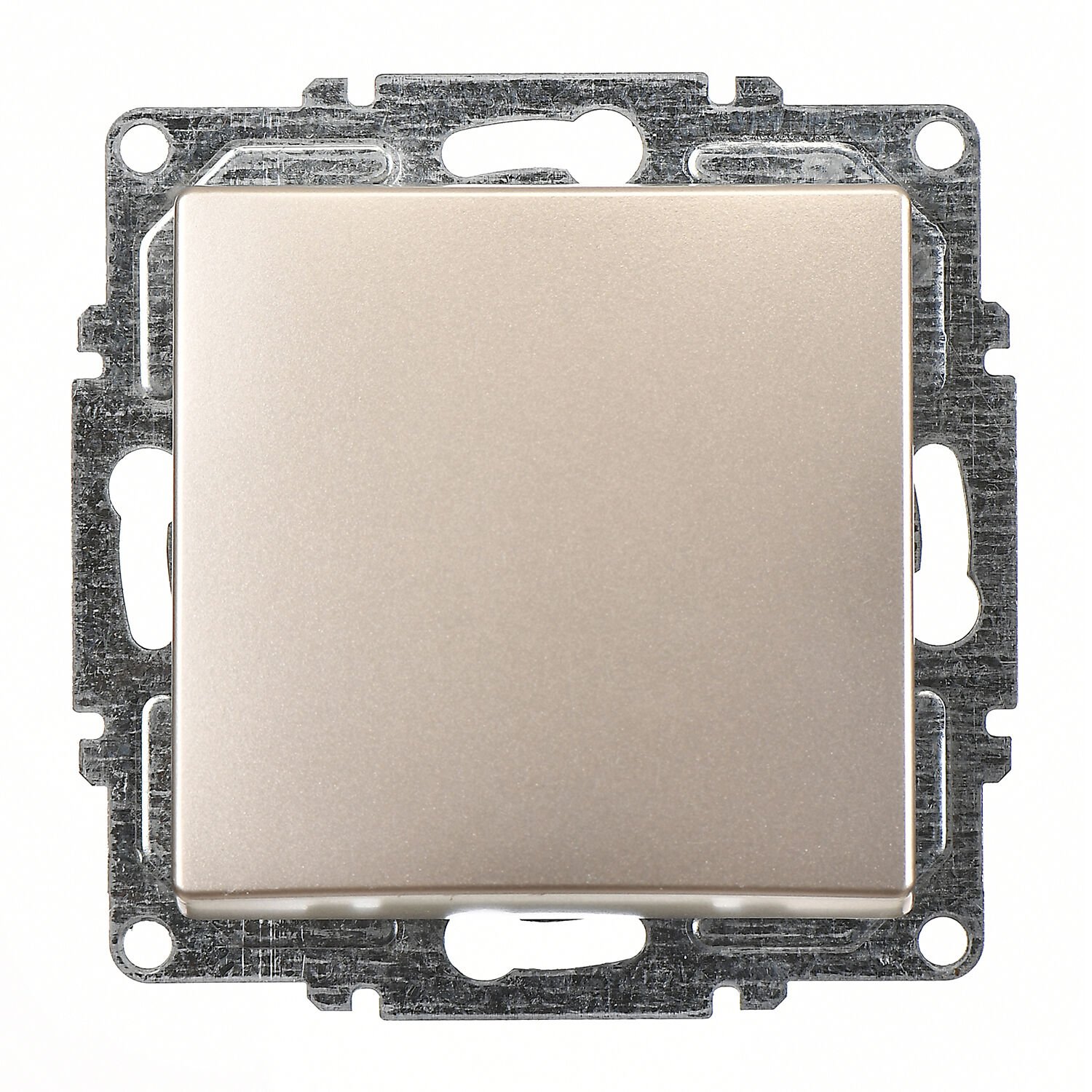 Günsan Visage Anahtar Metalik Bej Klipsli Anahtar - 10AX 250V