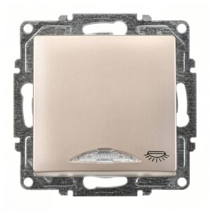 Günsan Visage Metalik Bej Klipsli Işıklı Liht