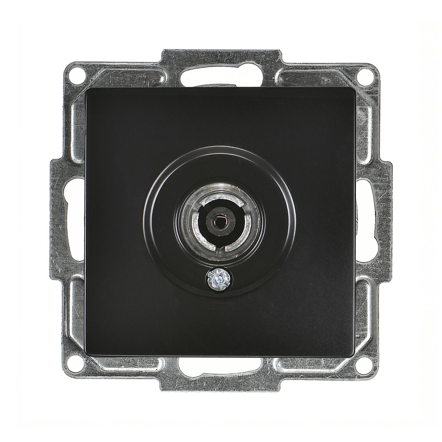 Günsan Visage Metalik Siyah TV Prizi (Geçişli-Sonlu)