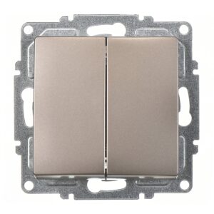 Günsan Visage Mocha Klipsli Komütatör Anahtar - 10AX 250V