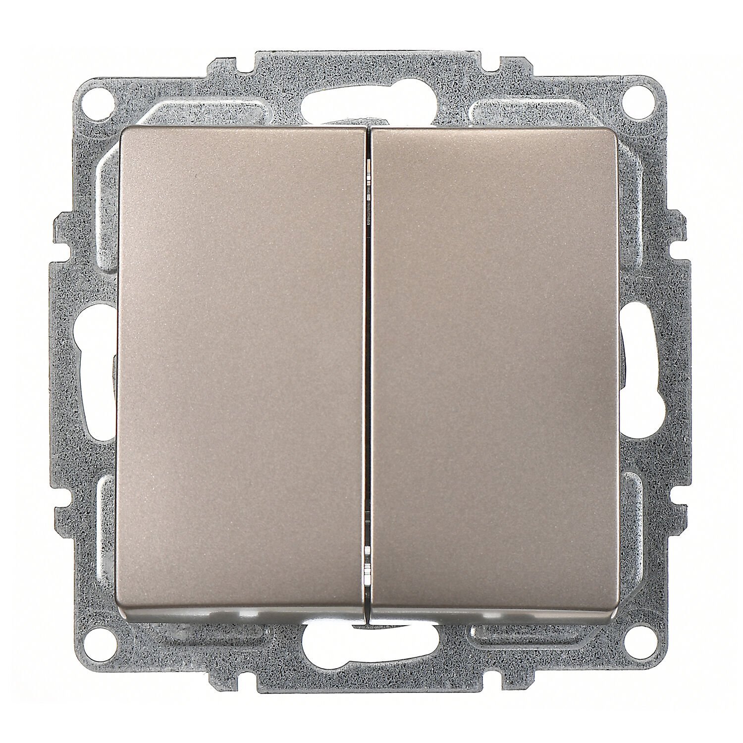 Günsan Visage Mocha Klipsli Komütatör Anahtar - 10AX 250V