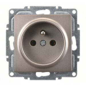 Günsan Visage Mocha UPS Priz - 16A 250V - Vidalı