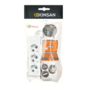 Günsan Üçlü Çocuk Korumalı Topraklı Priz 5m