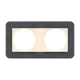 Günsan Radius Krem & Black İkili Çerçeve