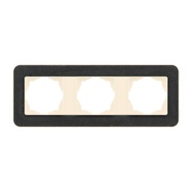 Günsan Radius Krem & Black Üçlü Çerçeve