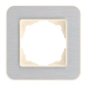 Günsan Radius Krem & Silver Light Tekli Çerçeve