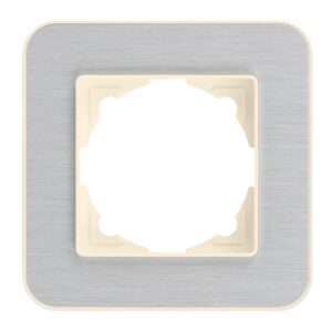 Günsan Radius Krem & Silver Light Tekli Çerçeve