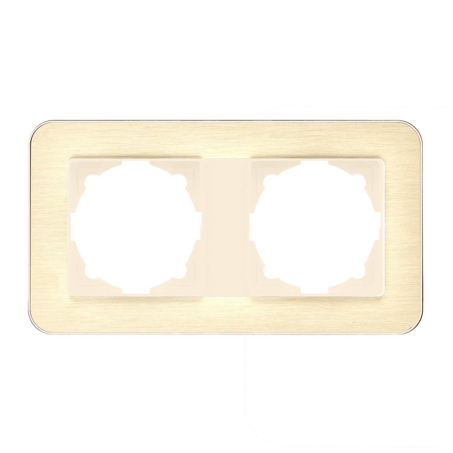 Günsan Radius Krem & Gold İkili Çerçeve