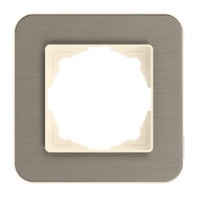 Günsan Radius Krem & Bronze Tekli Çerçeve