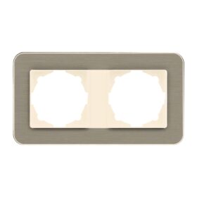 Günsan Radius Krem & Bronze İkili Çerçeve