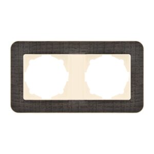 Günsan Radius Krem & Natural Oak İkili Çerçeve