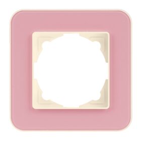 Günsan Radius Krem & Powdery Pink Tekli Çerçeve