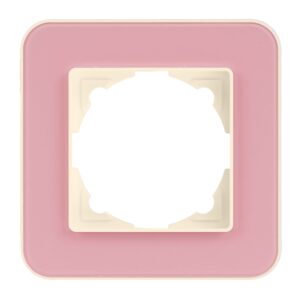 Günsan Radius Krem & Powdery Pink Tekli Çerçeve