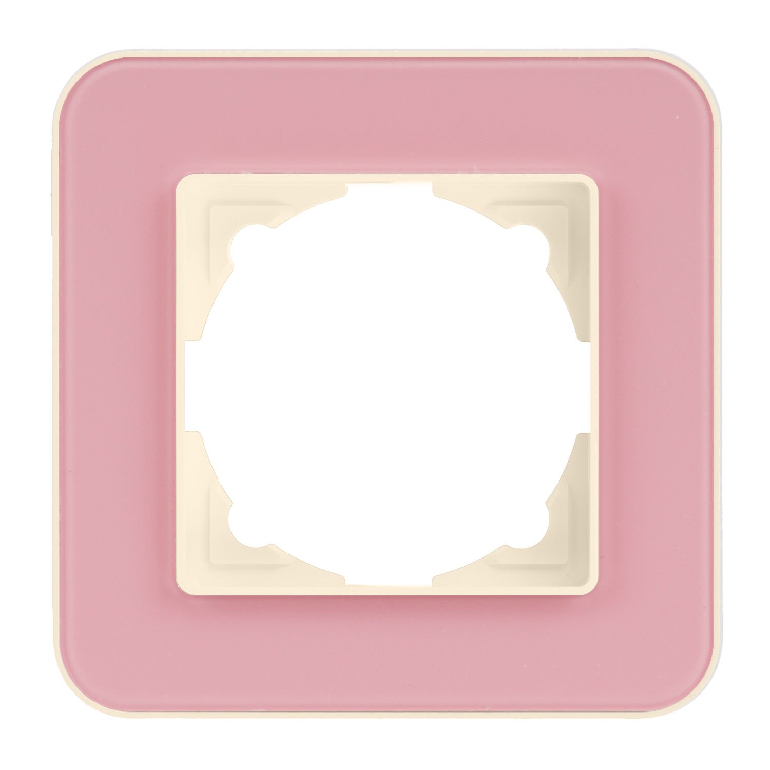 Günsan Radius Krem & Powdery Pink Tekli Çerçeve