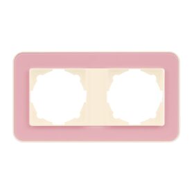 Günsan Radius Krem & Powdery Pink İkili Çerçeve